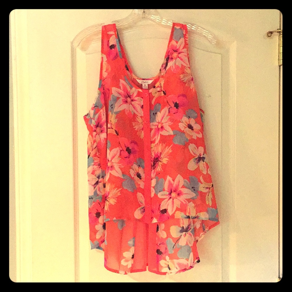 Floral Tank Top